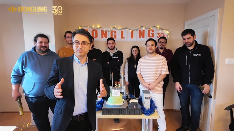 Rede eines Kunden zum 30-jährigen Jubiläum
